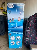 Bestway zwembad maar 1 keer gebruikt met pomp, Ophalen, Minder dan 80 cm, Zo goed als nieuw, 200 tot 400 cm
