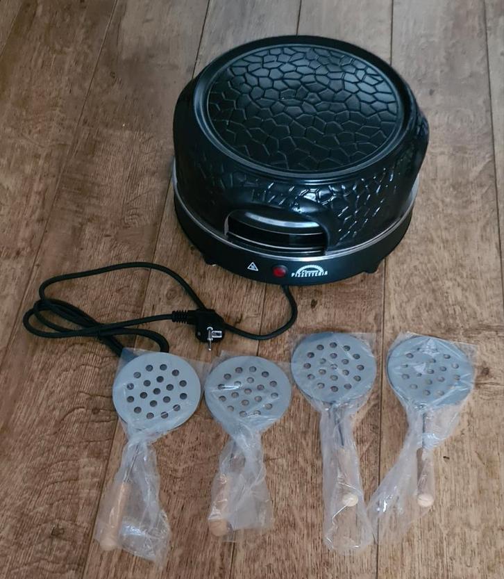 Nieuw in doos Bestron APD400Z Pizzetteria voor 4 personen., Witgoed en Apparatuur, Grillplaten, Nieuw, Ophalen of Verzenden