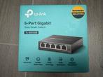 2 Switches €25! TP-Link TL-SG105E - Gigabit Switch - Managed, Computers en Software, Netwerk switches, Ophalen of Verzenden, Zo goed als nieuw