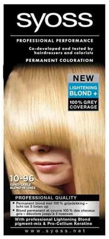 Syoss Colors 10-96 Sand Blond Intens (3 voor €10,-)