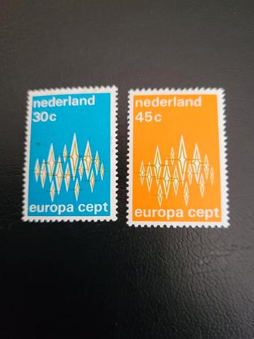 Nederland Europa Cept Postzegels - 30c & 45c beschikbaar voor biedingen