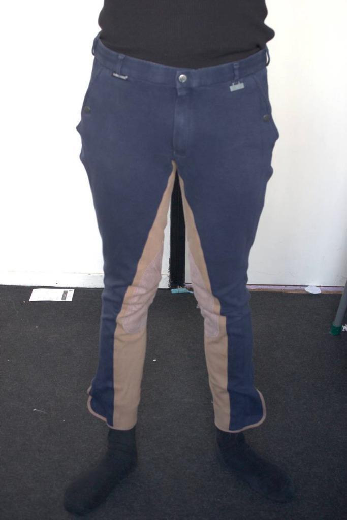 Harry's Horse paardrijbroek blauw/bruin, Dieren en Toebehoren, Paardrijkleding, Gebruikt, Dames, Heren, Kinderen, Bovenkleding