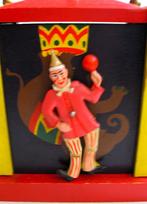 Reuge muziekdoos met dansende clown, Ophalen of Verzenden