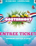 Oosterhout live kaartje, Tickets en Kaartjes, Evenementen en Festivals, Eén persoon