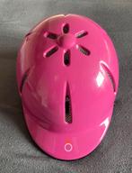 Fouganza roze cap, Dieren en Toebehoren, Paardrijkleding, Ophalen of Verzenden, Zo goed als nieuw, Cap