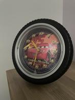 Cars Lightning McQueen Wandklok, Ophalen of Verzenden, Gebruikt, Analoog, Wandklok