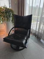 Leren fauteuil Rolf Benz BMP lounge chair, Ophalen, Gebruikt, 75 tot 100 cm, 50 tot 75 cm