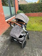JOOLZ Day2 grijs met cognac details, Kinderen en Baby's, Overige merken, Gebruikt, Combiwagen, Verstelbare duwstang