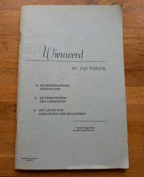 Wieuwerd en zijn historie Friesland ; geschiedenis, Boeken, Geschiedenis | Stad en Regio, Zo goed als nieuw, 20e eeuw of later