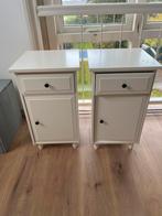 2x Nachtkastjes met lade - opknapper, Ophalen, Gebruikt, Minder dan 45 cm, 55 tot 70 cm