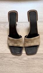 Gucci hakken met open tenen, Kleding | Dames, Schoenen, Bruin, Ophalen of Verzenden, Gucci, Gedragen