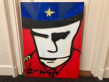 Herman Brood Stijl Schilderij beschikbaar voor biedingen