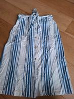 Monki rok gestreept doorknoop halflang mt M 38, Kleding | Dames, Rokken, Ophalen of Verzenden, Zo goed als nieuw, Maat 38/40 (M)