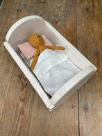 Oud Handgemaakt Poppenbedje Lichtroze, Antiek en Kunst, Ophalen of Verzenden