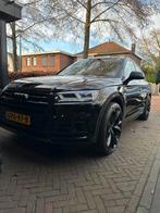 Audi Q5 55 TFSI E S-Line Quattro Black RS Seats B&O Trekhaak, Auto's, Audi, Automaat, Zwart, Q5, Zwart