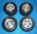 Bandenset GRP Tractor 1/8 met 14mm Hex, Hobby en Vrije tijd, Gebruikt, Verzenden, Overige typen, Onderdeel