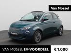 Fiat 500e C Icon 42 kWh | Navigatie | ECC | Lichtmetalen vel, Auto's, 15 min, Stof, Gebruikt, 118 pk