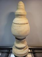 Houten opbergpot, Antiek en Kunst, Ophalen