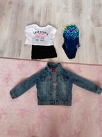 Meisjes kledingpakket 116 met Esprit spijkerjasje., Ophalen of Verzenden, Zo goed als nieuw, Meisje, Jas