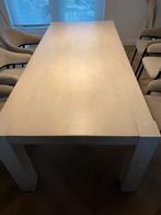 Eiken eettafel 230x100, Ophalen, Eikenhout, 200 cm of meer, 50 tot 100 cm