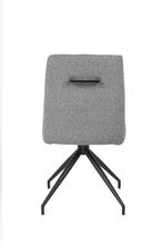 Eetkamerstoel Guus in een grijze bouclé stof, Ophalen, Nieuw, Metaal, Vijf, Zes of meer stoelen