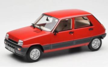 RENAULT 5 GTL 5 deuren ROOD 1984 1/18 OTTO MOBILE OT1147 beschikbaar voor biedingen