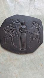 Buderus Gietijzeren Wanddecoratie - Muziek Ensemble, Ophalen of Verzenden