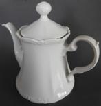 Witte Porseleinen koffiekan Mitterteich, Antiek en Kunst, Antiek | Porselein, Ophalen of Verzenden