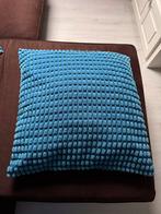 2x IKEA Kussens met Sloop, Ophalen of Verzenden, Zo goed als nieuw, Blauw, Vierkant