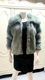 Schitterende zachte moss groen faux fur jas van TopShop, Verzenden, Zo goed als nieuw, Groen
