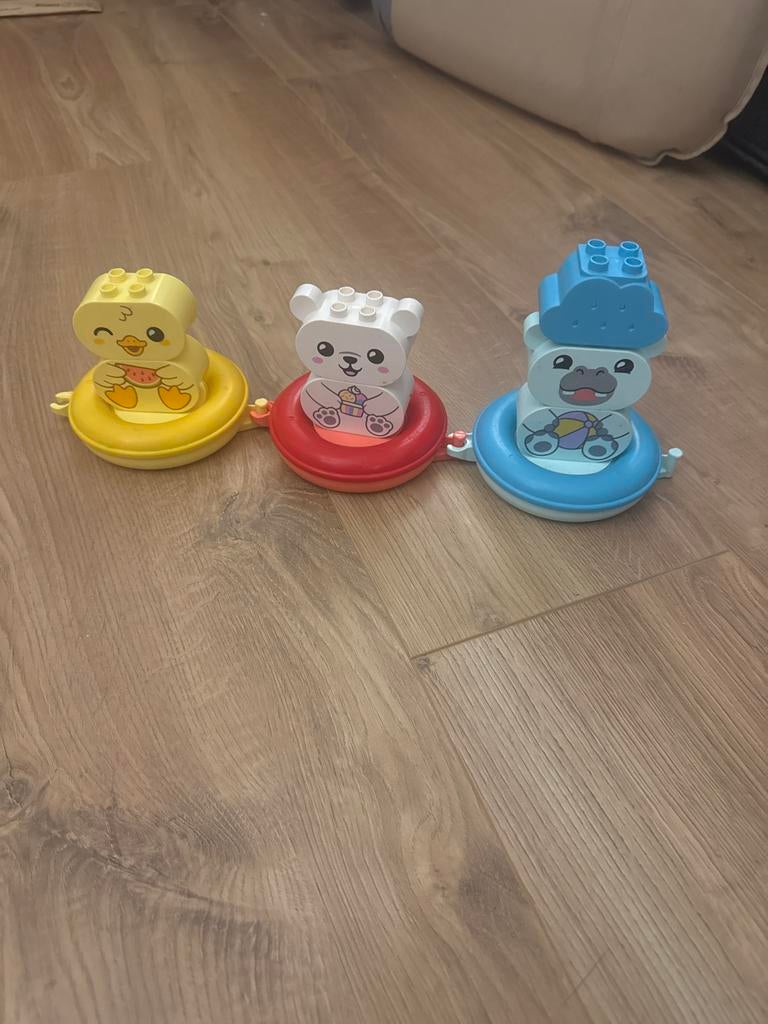 Lego duplo Pret in bad: drijvende dierentrein, Ophalen of Verzenden, Gebruikt, Overige typen