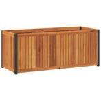 Plantenbak 110x45x44 cm massief acaciahout €132, Nieuw, Hahaj, Ophalen of Verzenden, Hah