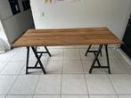 Steigerhouten bureau, Ophalen of Verzenden, Gebruikt