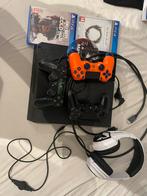 PS4 / 3 controllers / 3 games / headset!, Spelcomputers en Games, Spelcomputers | Sony PlayStation 4, Ophalen of Verzenden, Zo goed als nieuw