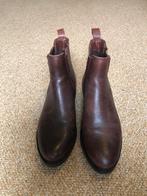 Leren enkellaarsjes, Bruin, Lage of Enkellaarzen, Ophalen of Verzenden, Zo goed als nieuw