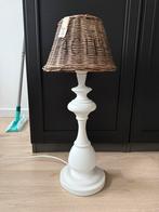 Stevige hoge tafellamp met Riviera maison pacific lampenkap, Ophalen, Zo goed als nieuw, Minder dan 50 cm