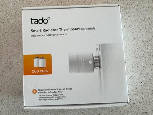 6x Tado Smart Radiator Thermostat (horizontal), Doe-het-zelf en Verbouw, Thermostaten, Zo goed als nieuw, Ophalen of Verzenden
