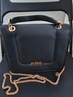 Elegante Schoudertas, Sieraden, Tassen en Uiterlijk, Tassen | Damestassen, Ophalen of Verzenden, Gebruikt, Zwart, Schoudertasje