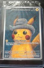 Pikachu x Van Gogh Pokémon, Hobby en Vrije tijd, Verzamelkaartspellen | Pokémon, Nieuw, Ophalen of Verzenden, Losse kaart