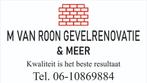 M van Roon Gevelrenovatie biedt zich aan. Voegen Uithakken, Ophalen of Verzenden