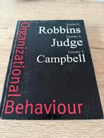 Organizational Behaviour - Robbins, Judge, Campbell, Ophalen of Verzenden, Alpha, Gelezen, HBO