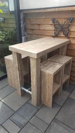 Unieke statafel, bartafel van steigerhout in elke maat/vorm, Ophalen, Nieuw