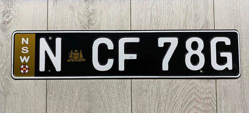 Kentekenplaat EURO-size New South Wales - zeldzaam, Verzamelen, Automerken, Motoren en Formule 1, Zo goed als nieuw, Auto's, Ophalen of Verzenden