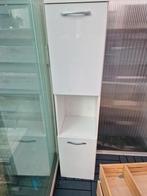 Hoogglans badkamer kolomkast, Gebruikt, Minder dan 100 cm, 25 tot 50 cm, 50 tot 100 cm