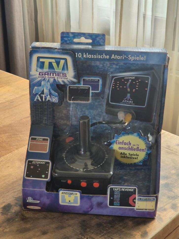 Atari TV Games - Nieuw in doos!, Spelcomputers en Games, Spelcomputers | Atari, Nieuw, Overige modellen, Met 1 controller, Met games
