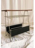 Vintage lectuur tafeltje, Minder dan 55 cm, Gebruikt, Jaren 70, vintage, Rechthoekig