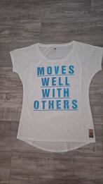 Witte Zumba T-shirt - Maat M, Maat 38/40 (M), Wit, Ophalen of Verzenden, Zumba