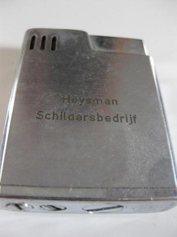 Oude reclame aansteker Heysman Schildersbedrijf. beschikbaar voor biedingen
