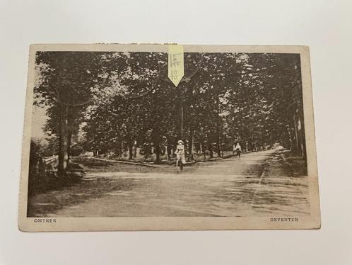 D505 Ansichtkaart Deventer : Omtrek, Verzamelen, Ansichtkaarten | Nederland, Gelopen, Overijssel, 1920 tot 1940, Ophalen of Verzenden