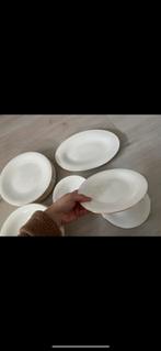 Bricard porcelain borden met gouden rand, Nieuw, Ophalen of Verzenden, Overige stijlen, Porselein